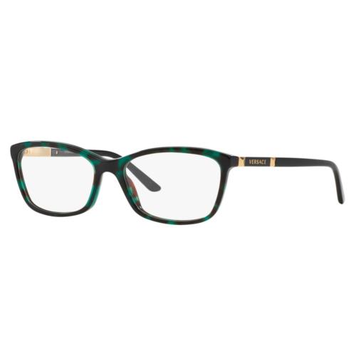 Versace Rx Eyeglasses VE3186-5076 Green / Demo Lens 54mm