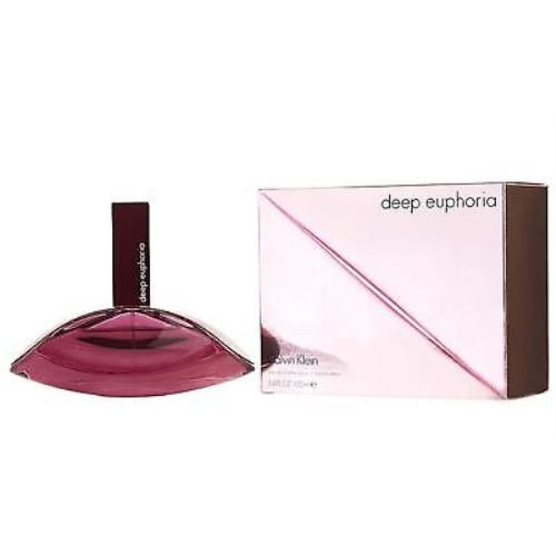 Deep Euphoria Calvin Klein 3.4 oz / 100 ml Eau de Toilette Women Perfume Spray