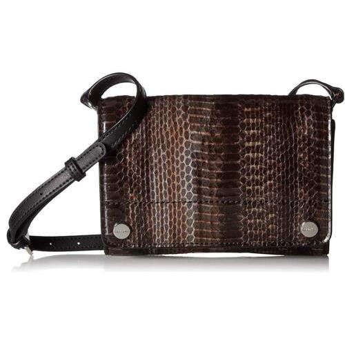 Calvin Klein Susan Python Print Crossbody Bag