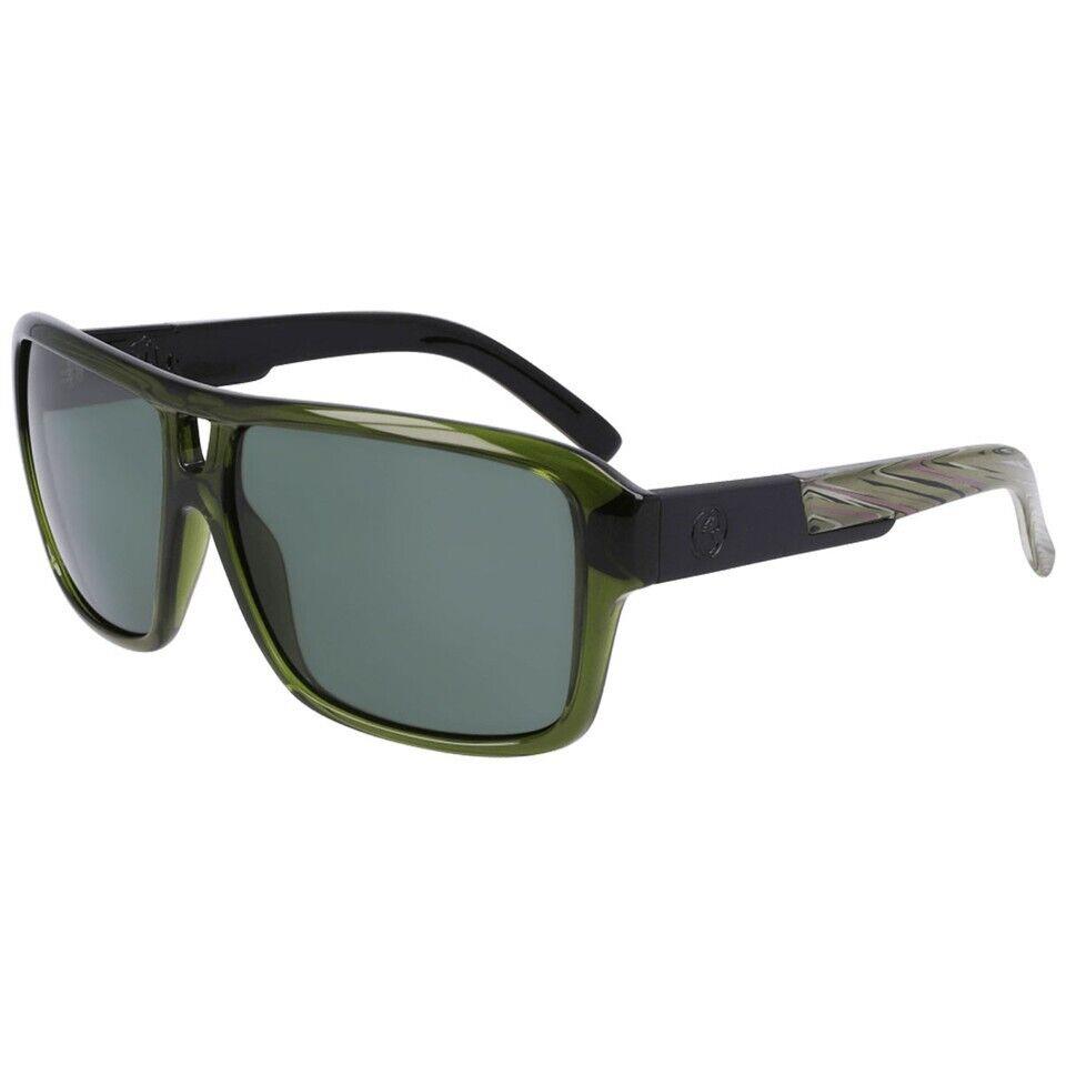 Dragon The Jam Sunglasses - Olive/rob Resin / Lumalens G15 Polarized Lens