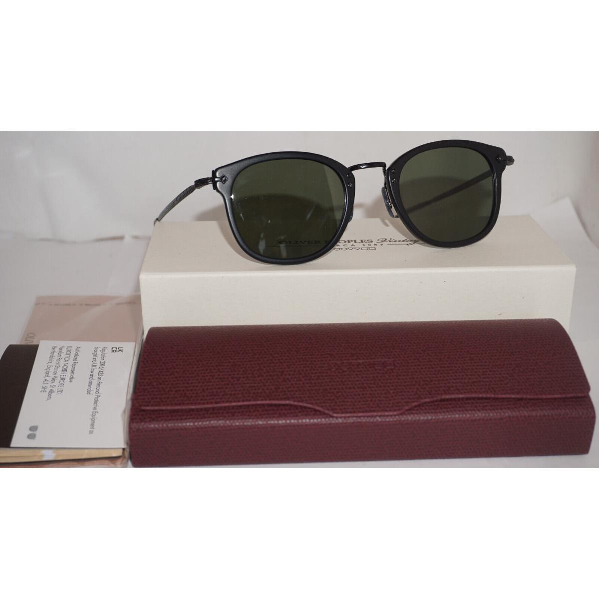 Oliver Peoples Sunglasses OP-506 Semi Matte Black G15 OV5350S