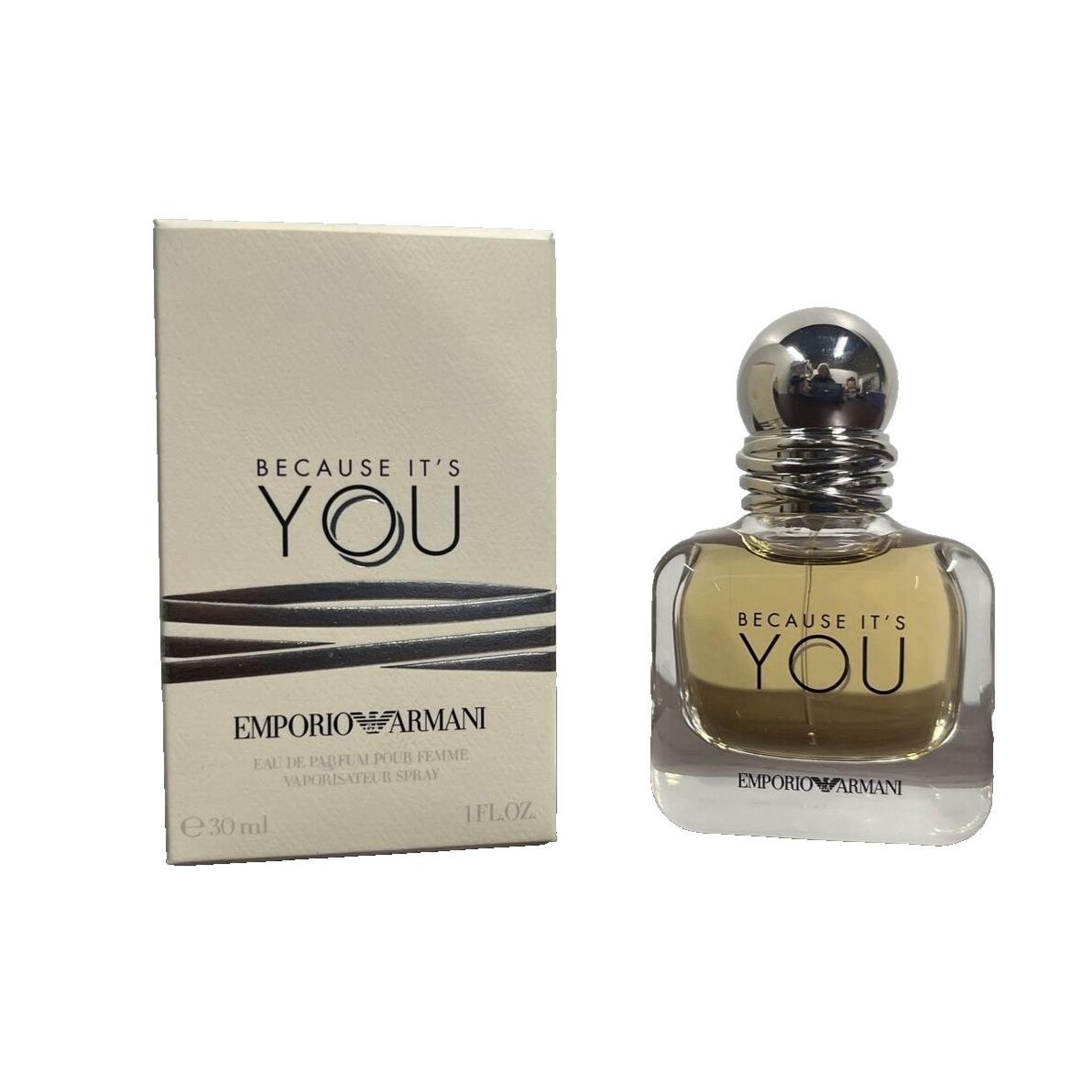 Because It`s You Emporio Armani 1 / 1.0 oz Edp Spray Women Perfume by Giorgio