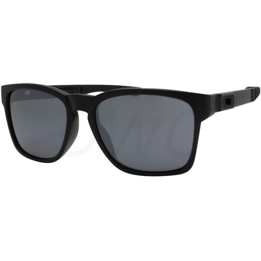 Oakley Catalyst 56-17-144 Matte Black Prizm Black Plz Sunglasses OO9272-2355 - Frame: Matte Black, Lens: Prizm Black