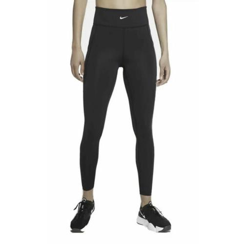 Nike Womens Pro Luxe Mid-rise Dri-fit Leggings Size XS CU5802-010