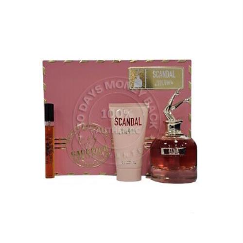 Jean Paul Gaultier Scandal 3 Pc Eau De Parfum Gift Set For Women