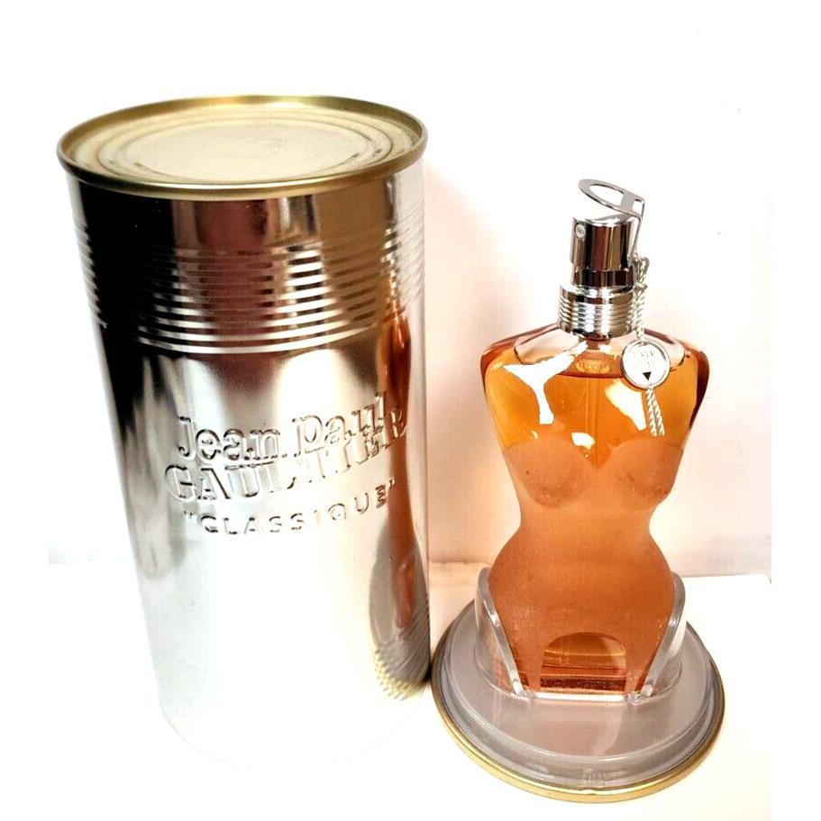 Jean Paul Gaultier Classique 1.6 Edt Spray Tin Can IS Dented