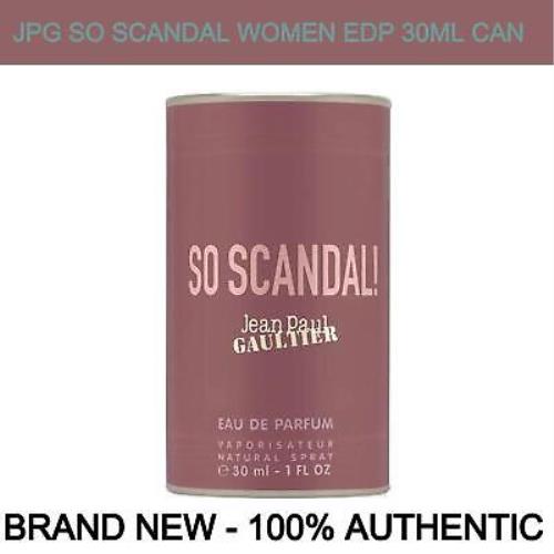 Jean Paul Gaultier So Scandal Eau de Perfum For Women 1oz Spray Can
