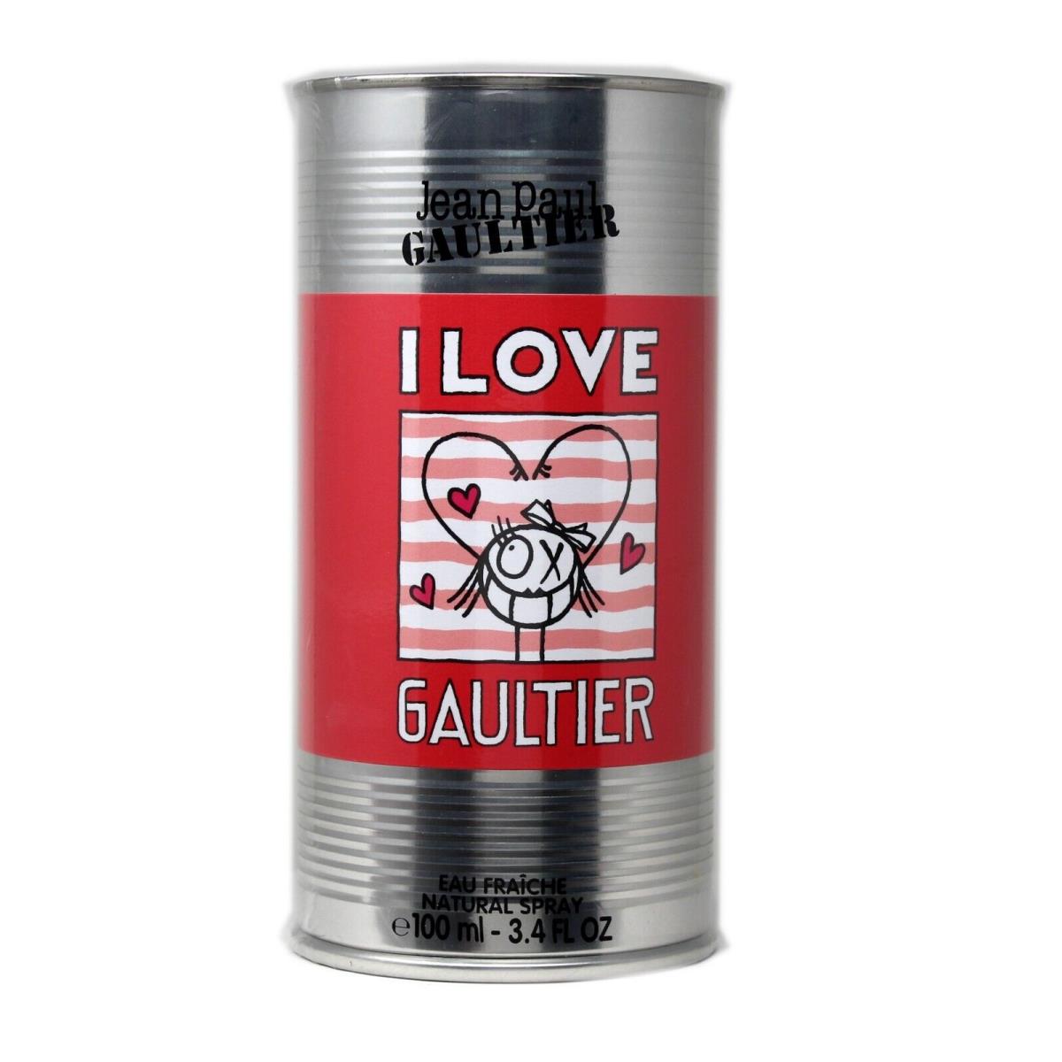 Jean Paul Gaultier I Love Gaultier Eau Fraiche Eau DE Toilette Spray 100ML