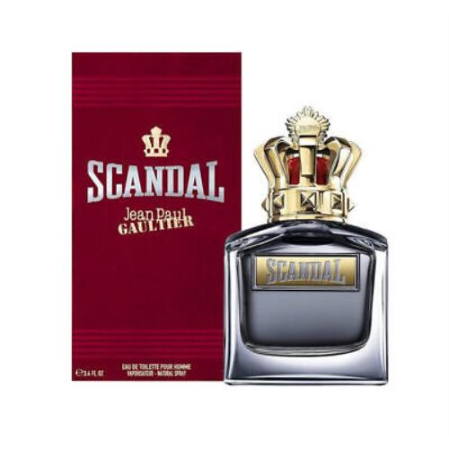 Jean Paul Gaultier Scandal Men 3.4 oz 100 ml Eau De Toilette Spray