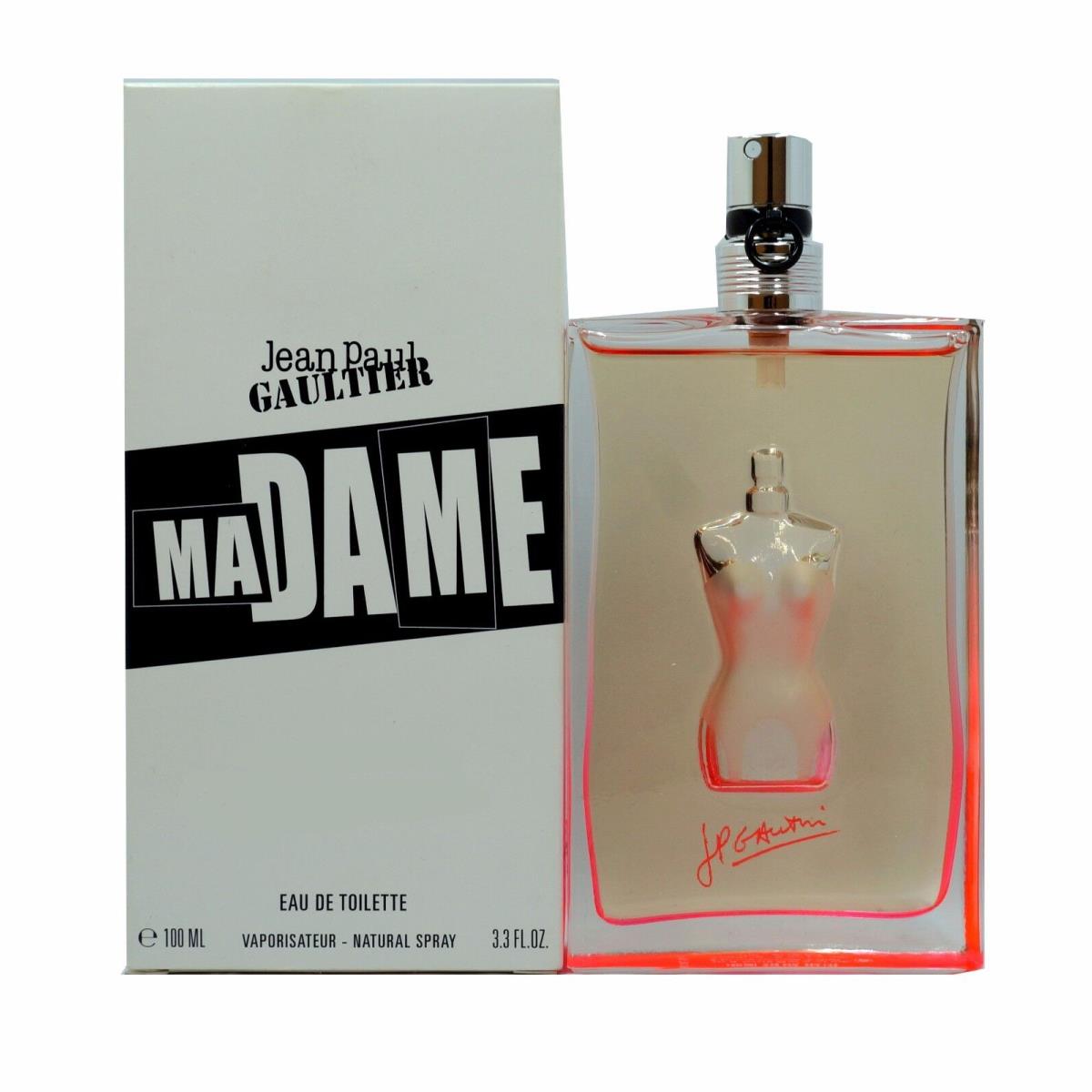 Jean Paul Gaultier Madame Eau DE Toilette Natural Spray 100 ML/3.3 Fl.oz. T