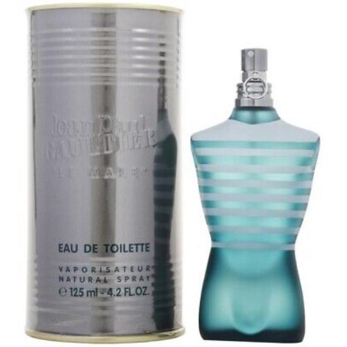 LE Male Jean Paul Gaultier 4.2 oz / 125 ml Eau de Toilette Men Cologne Spray