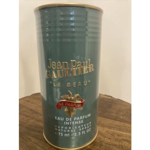 Jean Paul Gaultier Le Beau Eau de Parfum Intense Men`s 2.5fl oz/75ml Edp