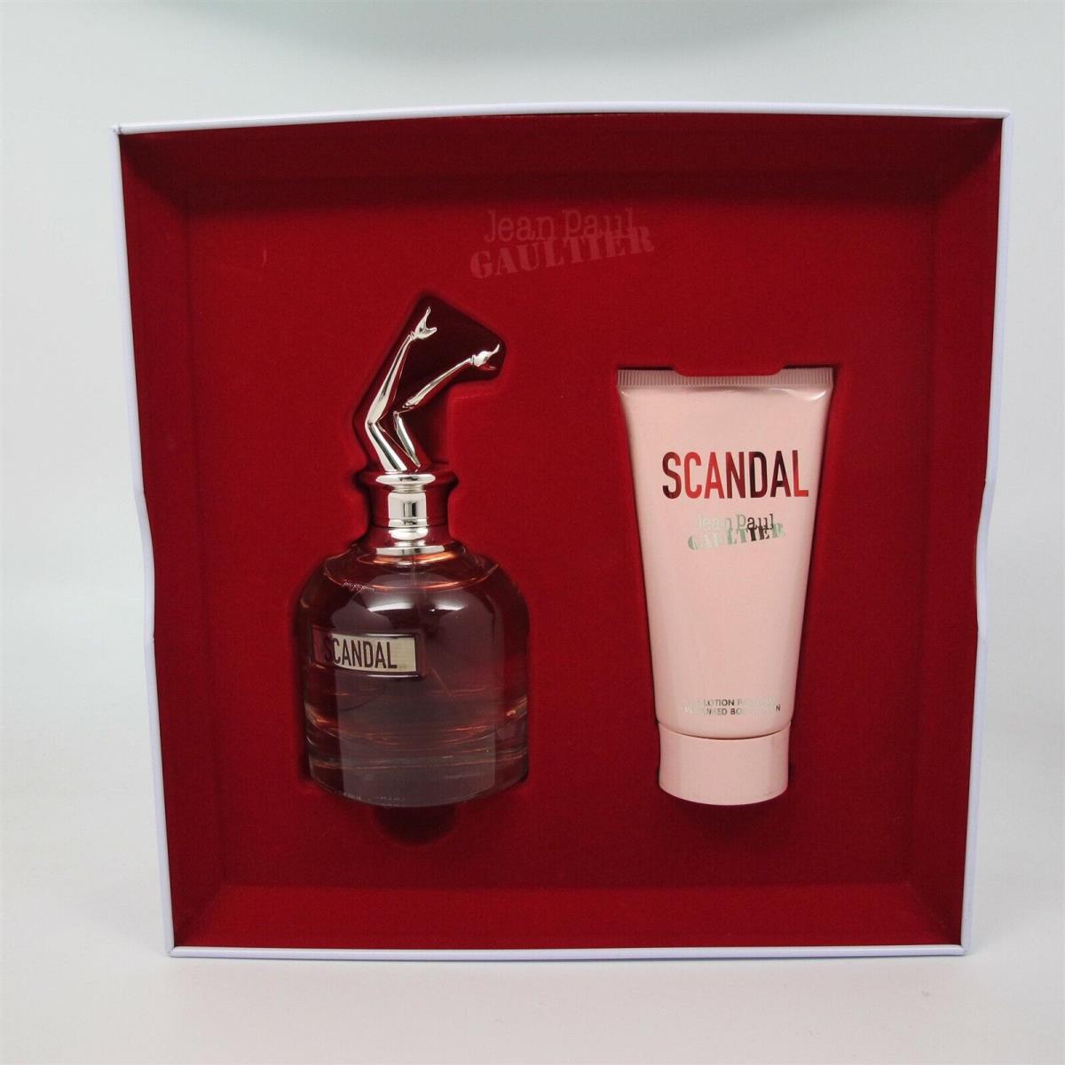 Scandal by Jean Paul Gaultier 2 Pc Set: 2.7 oz Edp Spray 2.5 oz Lotion