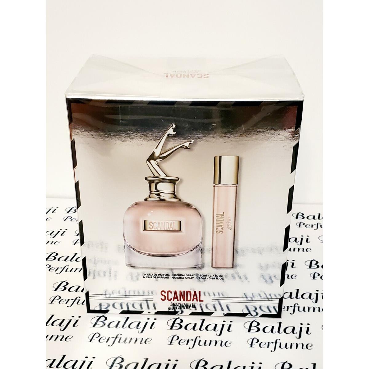 Jean Paul Gaultier Scandal 2PC Gift Set 2.7OZ Edp + 20ML Edp