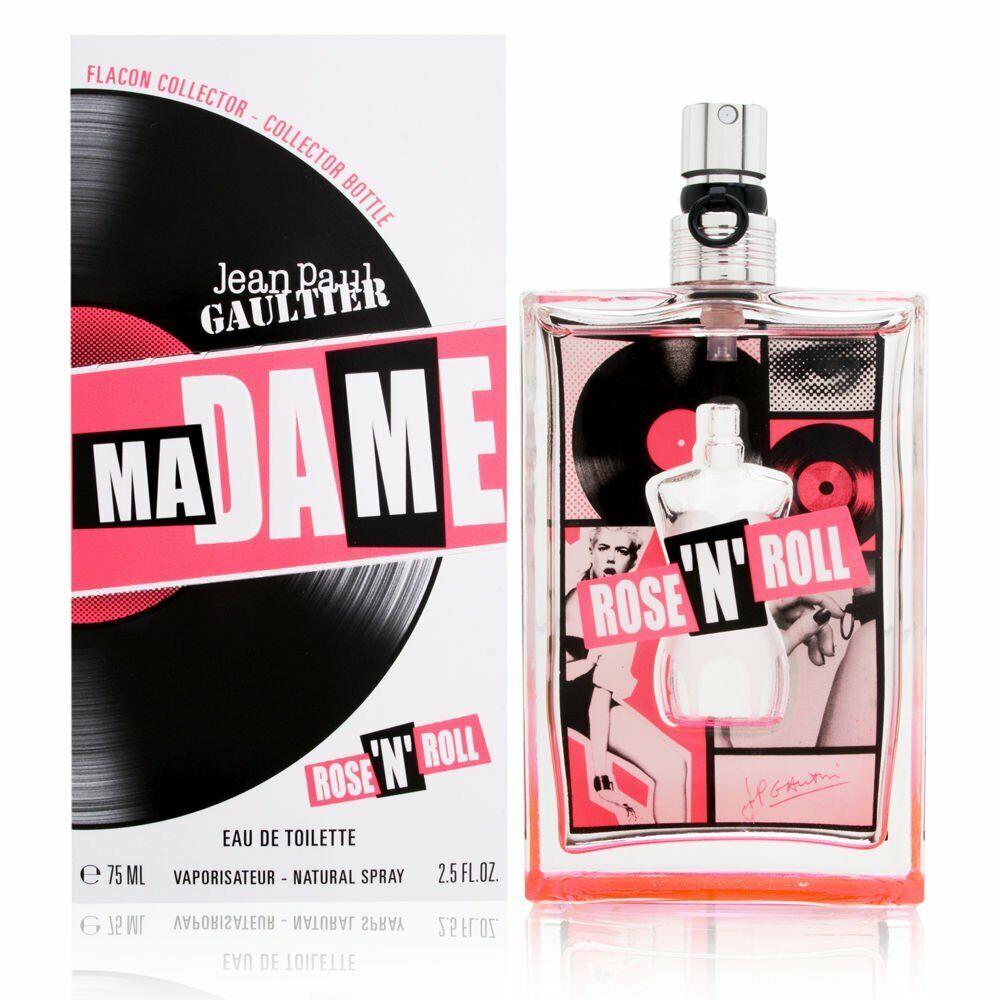 Ma Dame Rose`n`roll by Jean Paul Gaultier 2.5 Fl oz Edt Spray For Women