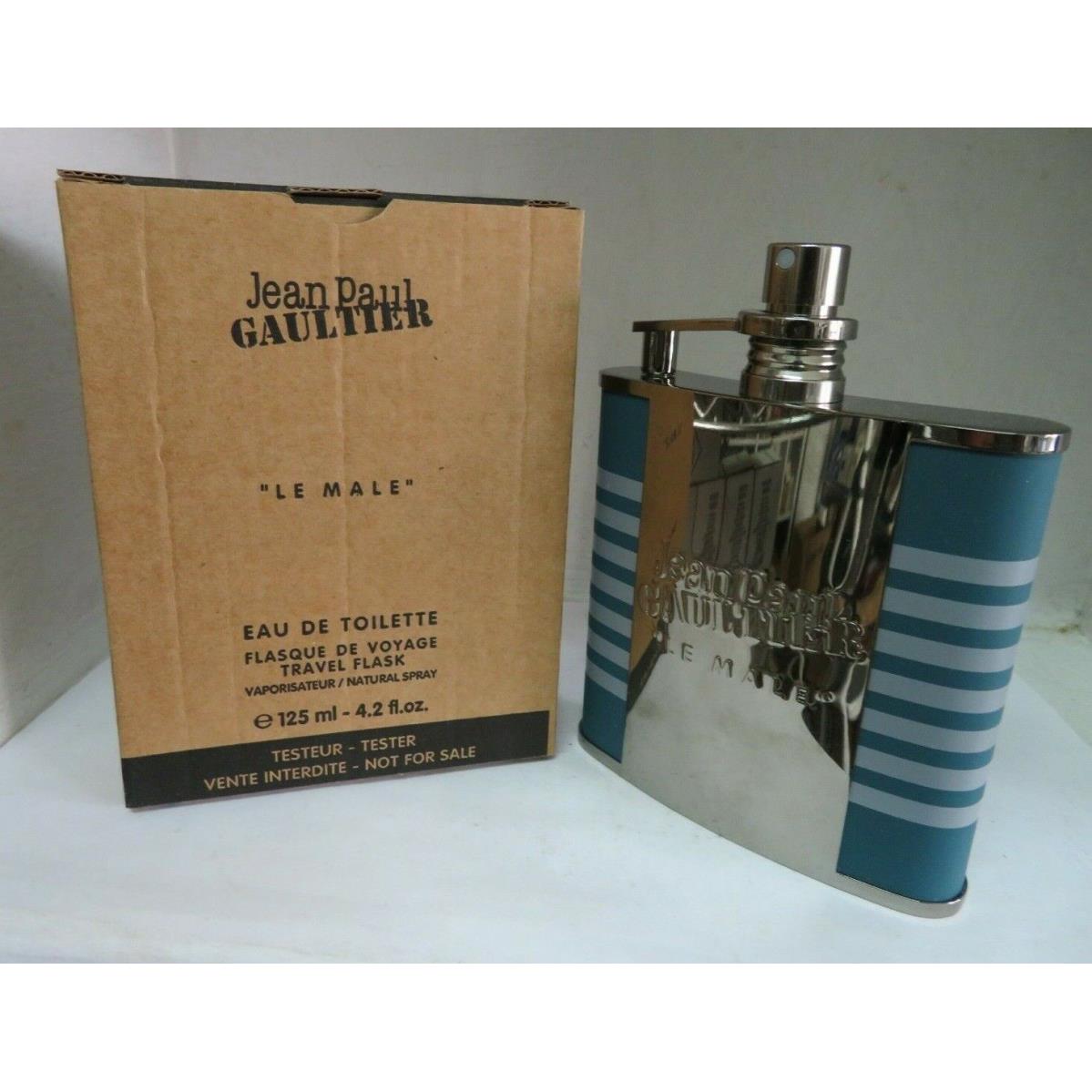 Jean Paul Gaultier Le Male Eau De Toilette Travel Flask 4.2 oz/125 ml Men TT