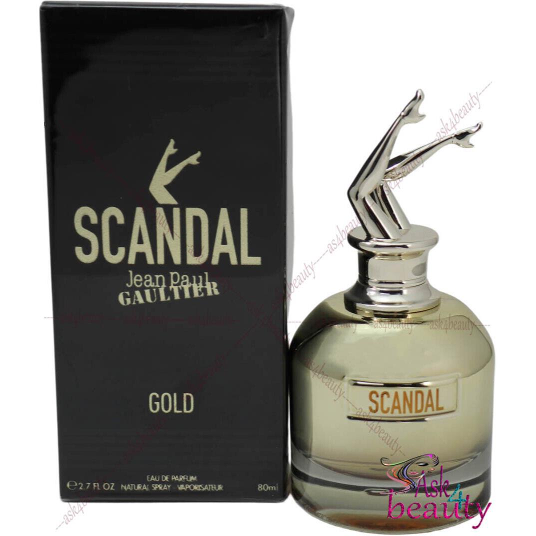 Jean Paul Gaultier Scandal Gold 2.7oz/80ml Edp Spray For Women