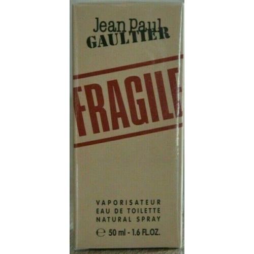 Fragile Jean Paul Gaultier Perfume 1.6oz / 50ML Eau DE Toilette Spray