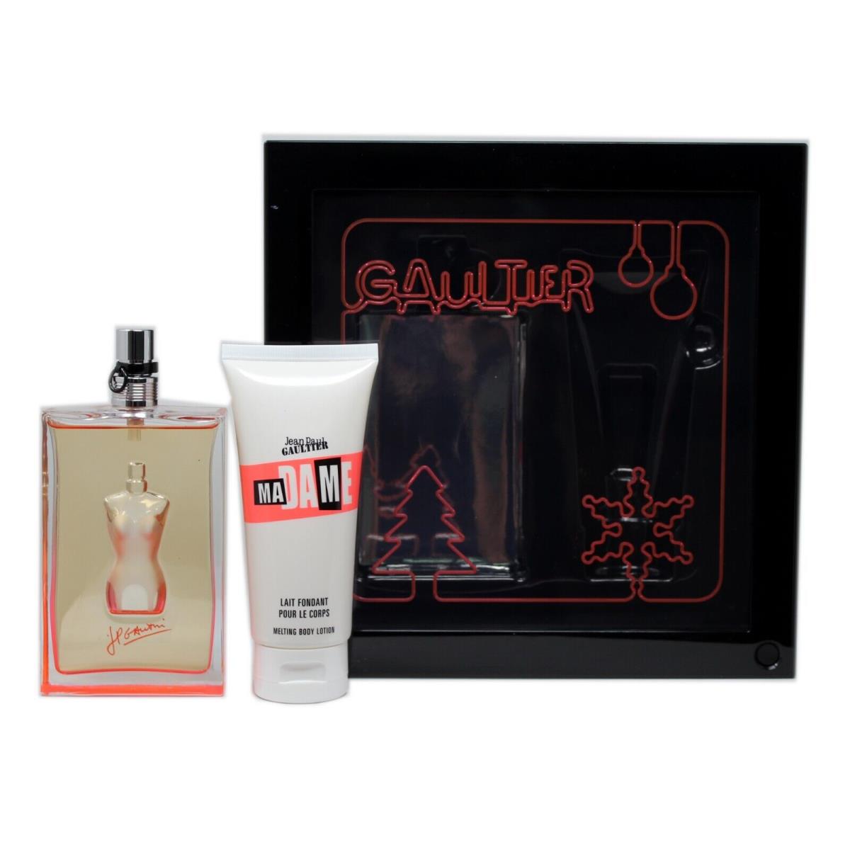 Jean Paul Gaultier Madame 2 Piece Gift Set For Women Eau DE Toilette Spray 100ML