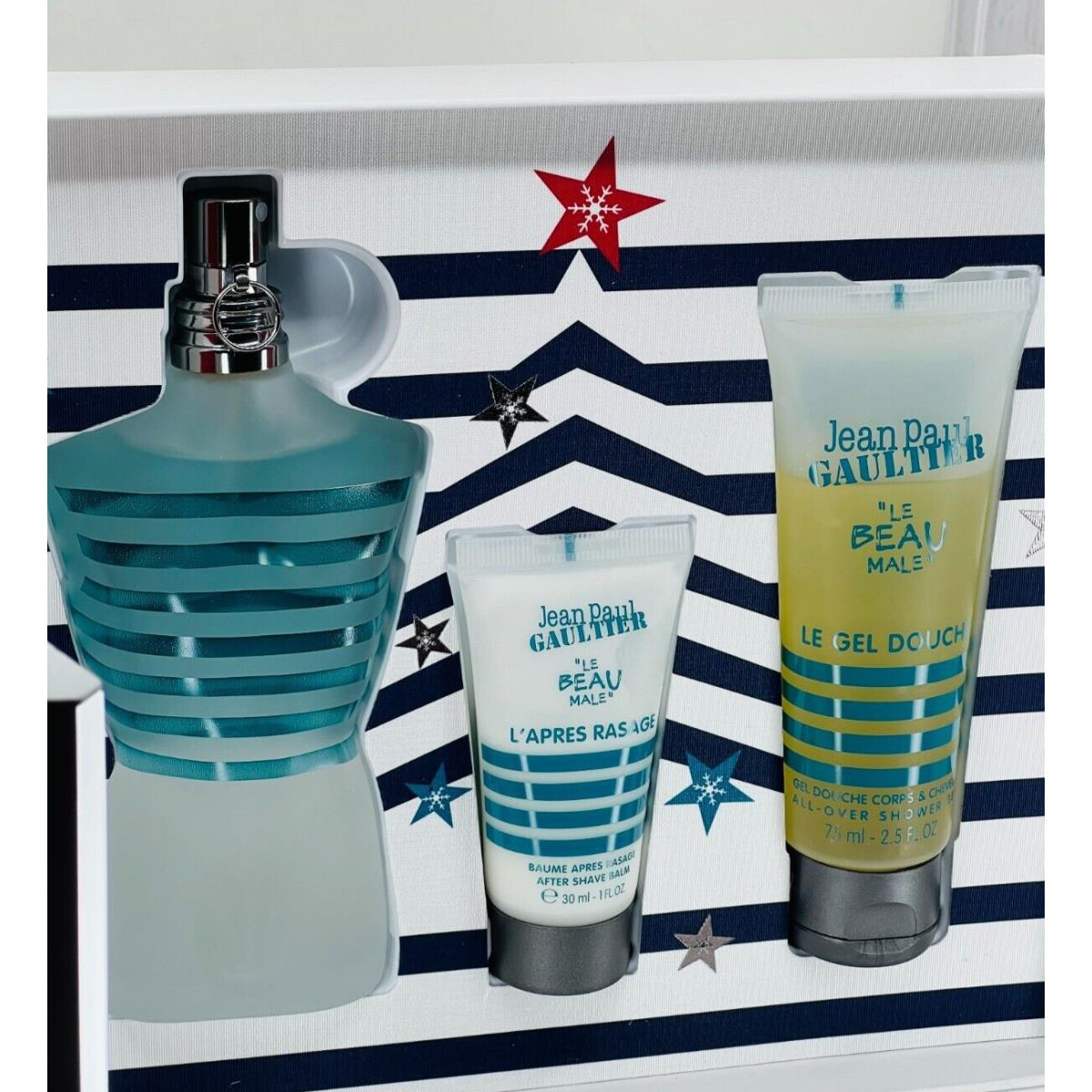 Jean Paul Gaultier Le Beau Male Gift Set- Rare Old Formulation Holiday