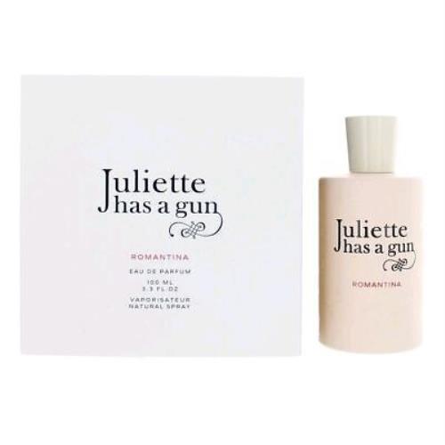 Romantina by Juliette Has a Gun 3.3 oz Eau De Parfum Spray For Women