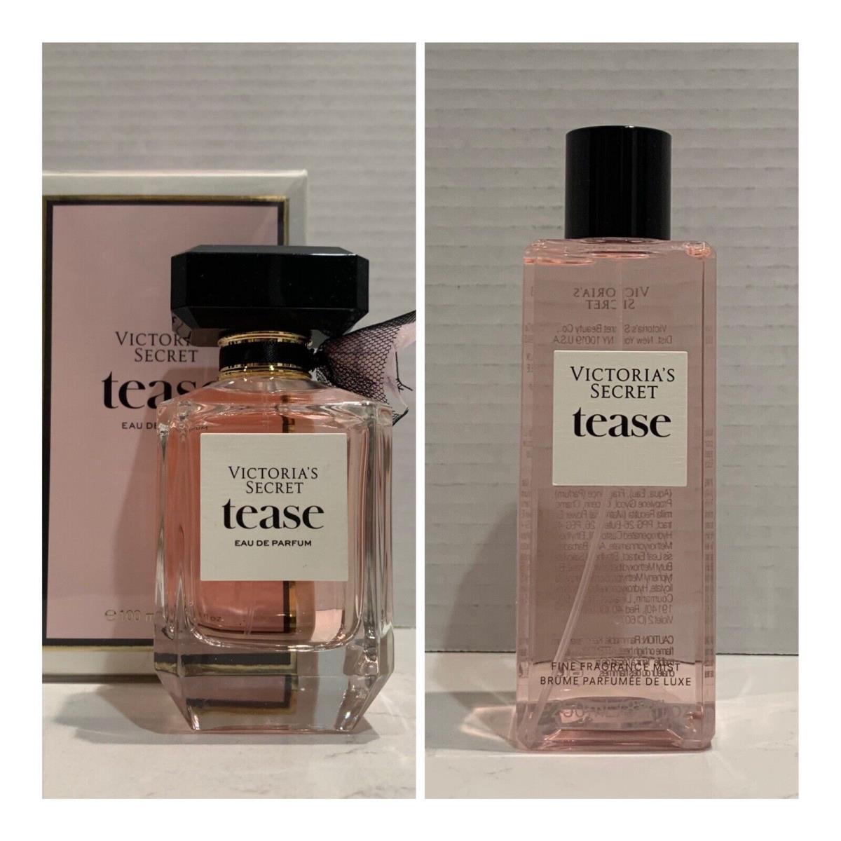 Victoria`s Secret Tease Eau de Parfum 3.4 Fl.oz. and Fragrance Mist