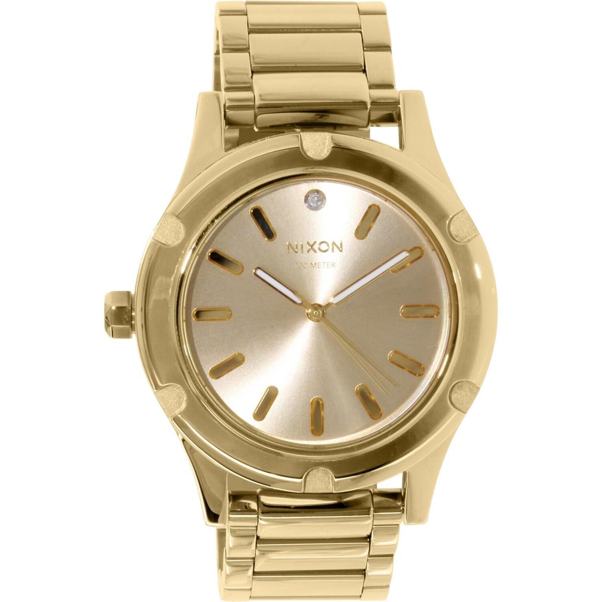 Nixon Women`s Camden A343502 Gold Stainless-steel Quartz Watch