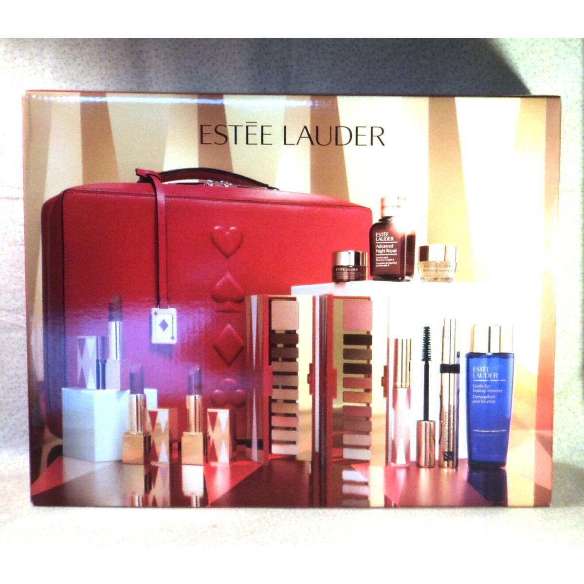 Estee Lauder Nudes Glam 12 Piece Makeup Kit with Travel Case - Boxed