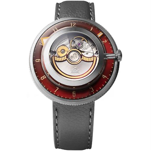 Xeric Invertor Automatic Oxblood Gray Limited Edition Watch