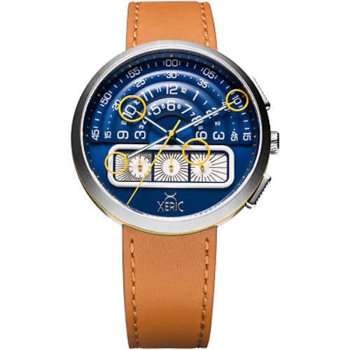 Xeric Halograph II Chrono Blue Tan Watch