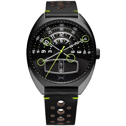 Xeric Halograph Iii Automatic Gunmetal Lime Watch