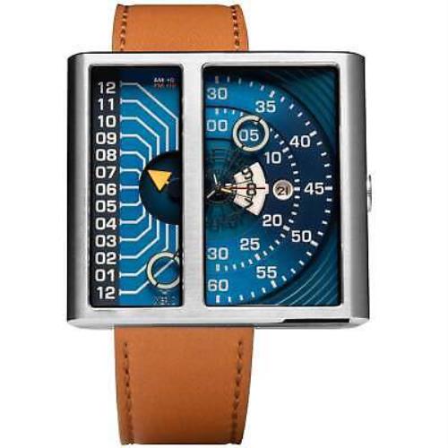 Xeric Soloscope II Automatic Blue Tan Limited Edition Watch