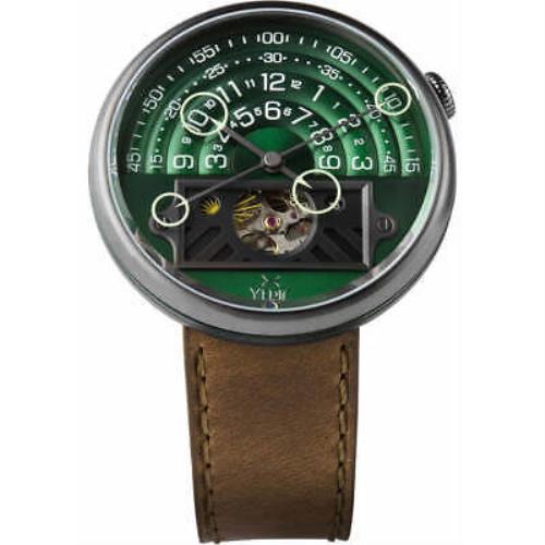 Xeric Halograph II Automatic Green Brown Limited Edition Watch