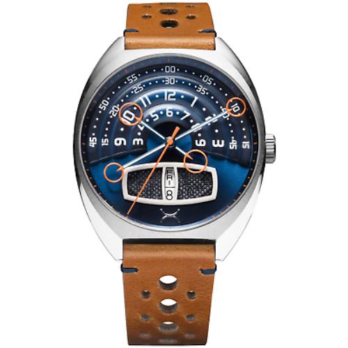 Xeric Halograph Iii Automatic Blue Tan Watch