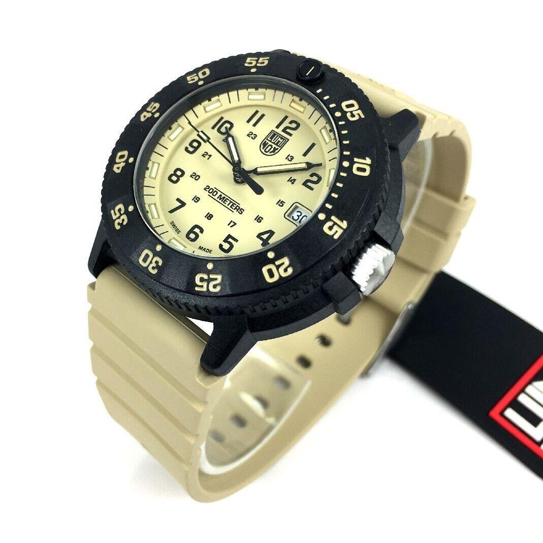 Men`s Luminox Navy Seal Evo Military Beige Watch XS.3010.EVO.S