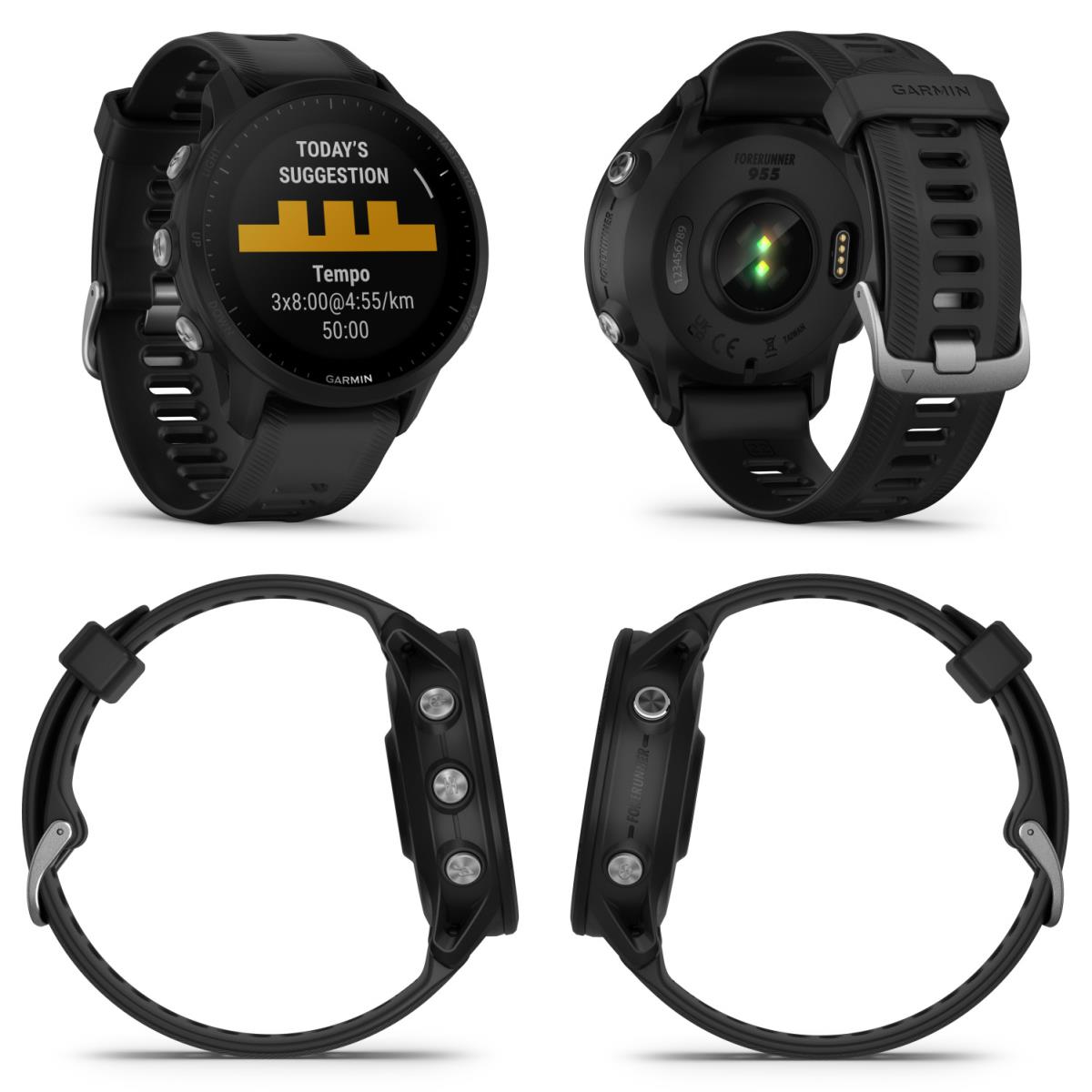 Garmin Forerunner 955 Gps Running Smartwatch Black