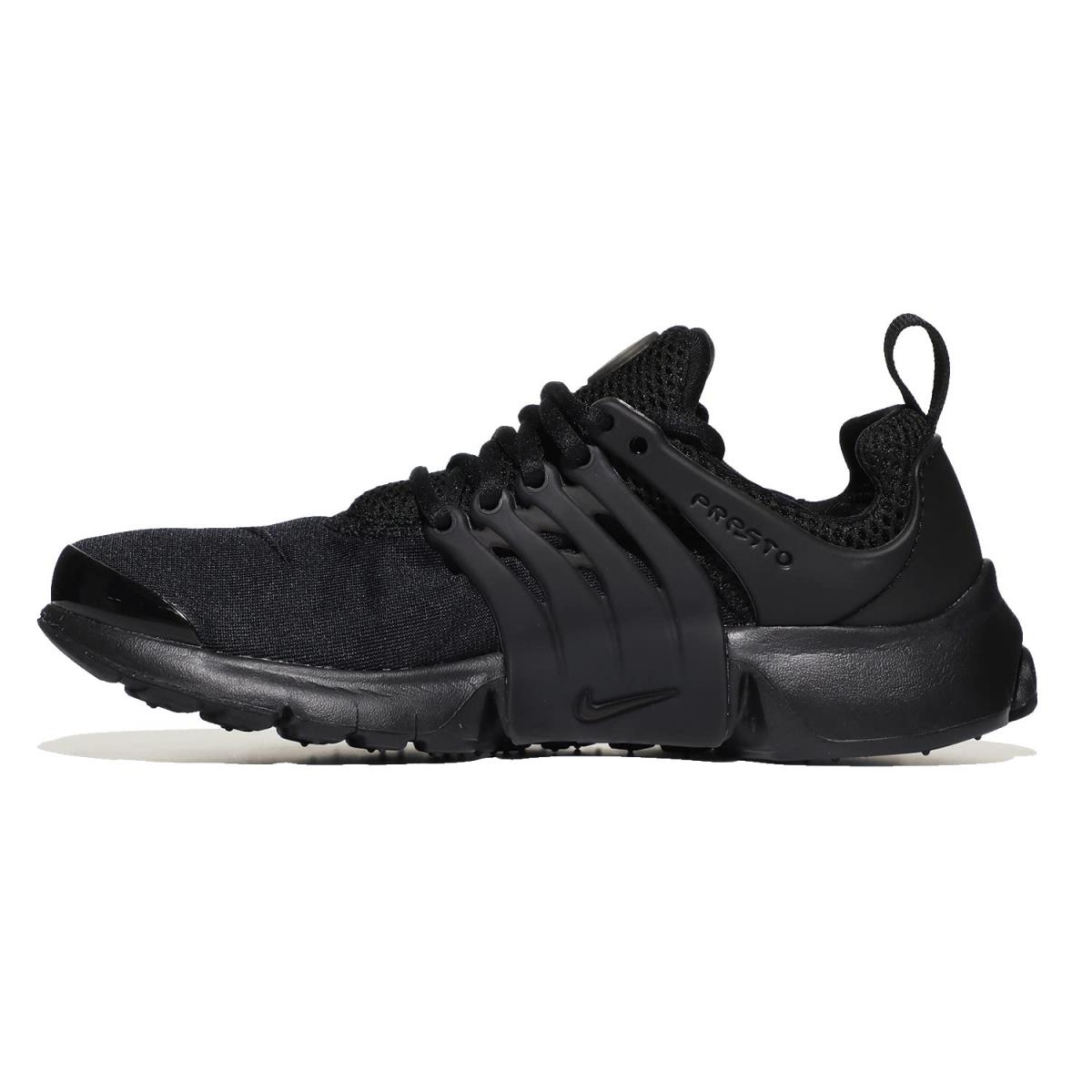 Boy`s Sneakers Athletic Shoes Nike Kids Presto Big Kid - Black/Black/Black