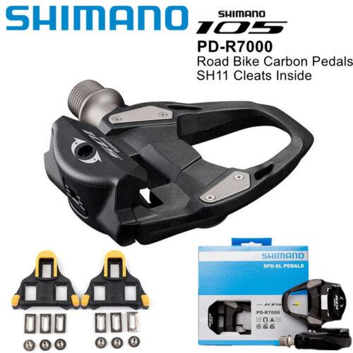 Shimano PD-R8000/R7000/R550/R540 Spd-sl Clipless Pedal with Road Bike SH11 Cleat R7000