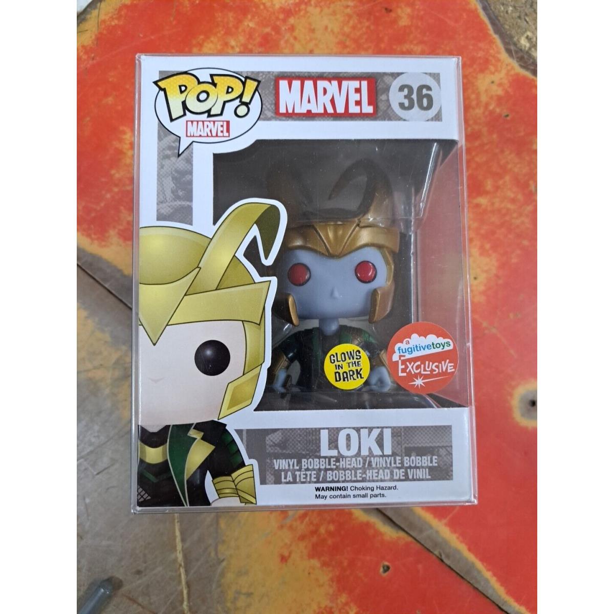 Funko Pop Vinyl Marvel Loki Frost Giant Frost Frozen Glow Fugitive