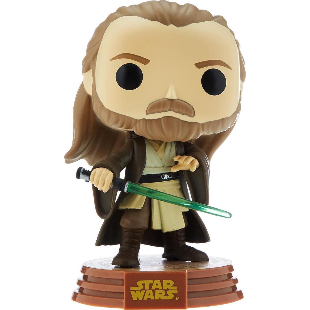 Funko Pop Star Wars: Across The Galaxy Qui-gon Jinn Vinyl Bobblehead Gift Idea