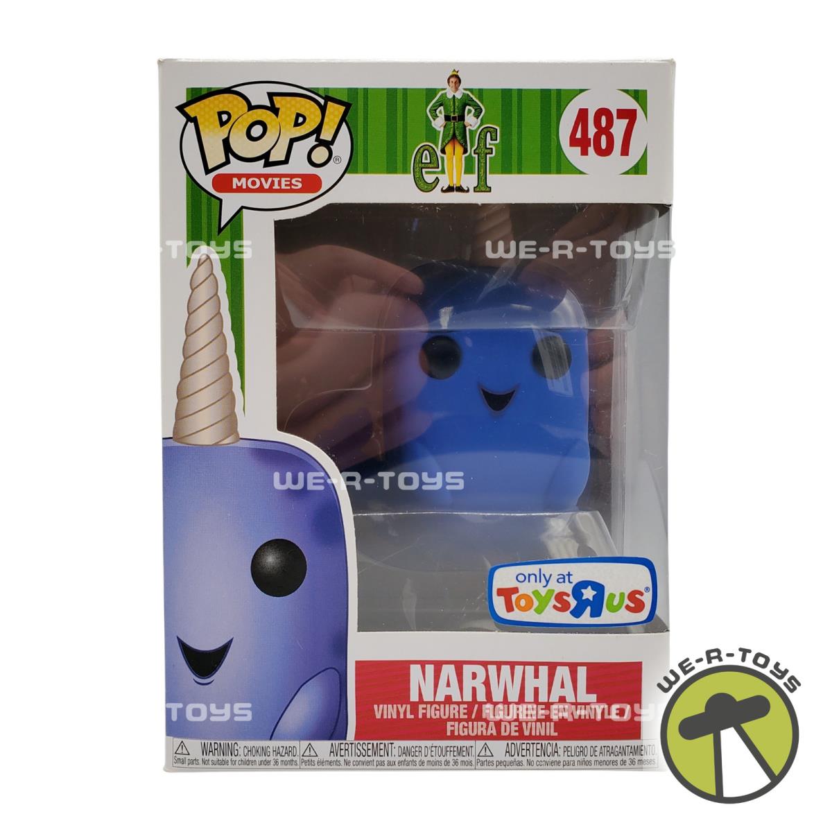 Funko Pop Movies Elf Narwhal Vinyl Figure Toys R Us Exclusive 487