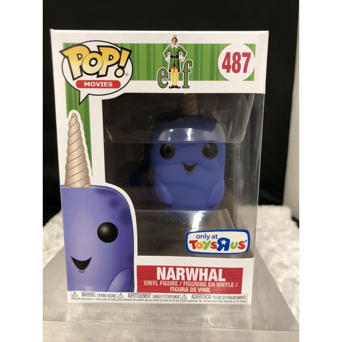 Funko Pop Movies Elf Narwhal 487 Vinyl Figure Christmas Mint