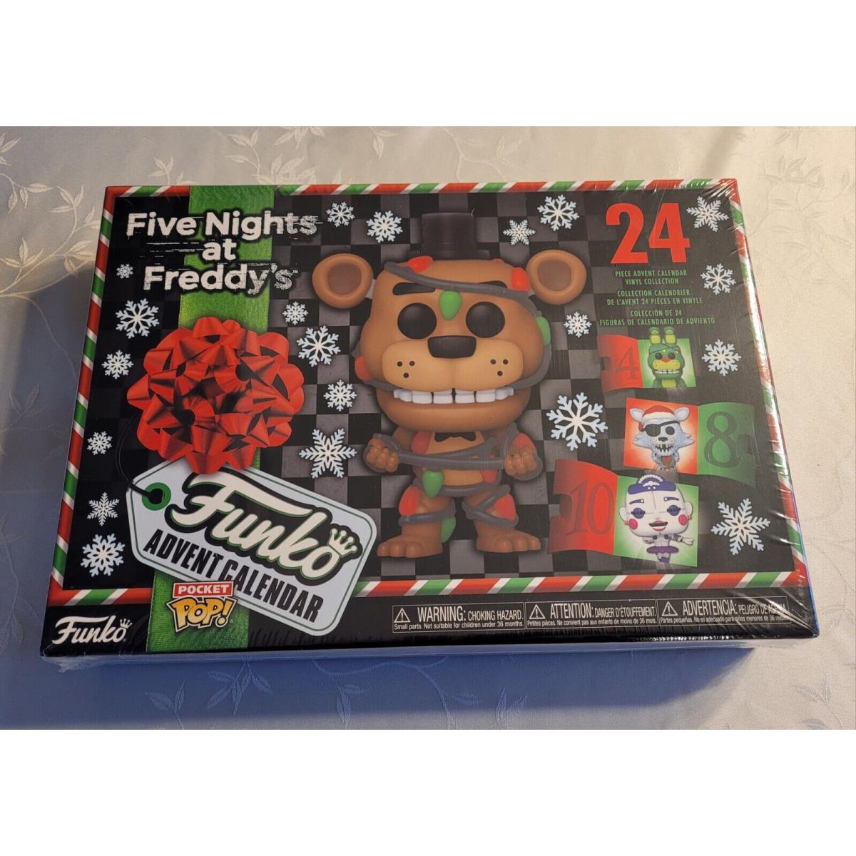 Funko Pocket Pop Five Nights at Freddy`s Advent Calendar 2023. 24 Pc Set