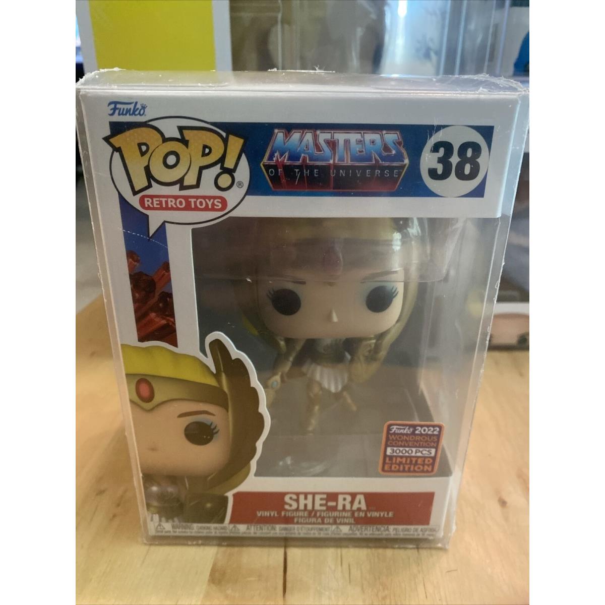 Funko Pop Masters Of The Universe She-ra 2022 Wondercon Motu 3000 Pcs