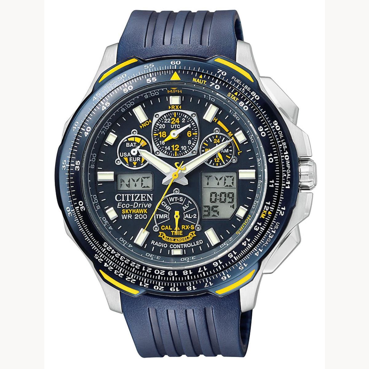 Citizen Mens Eco-drive Skyhawk AT Blueangels JY0064-00L