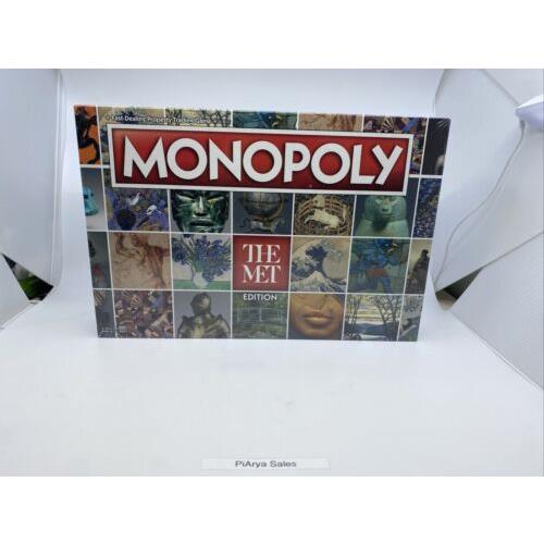 Monopoly The Met Edition Metropolitan Museum Of Art York City Nyc