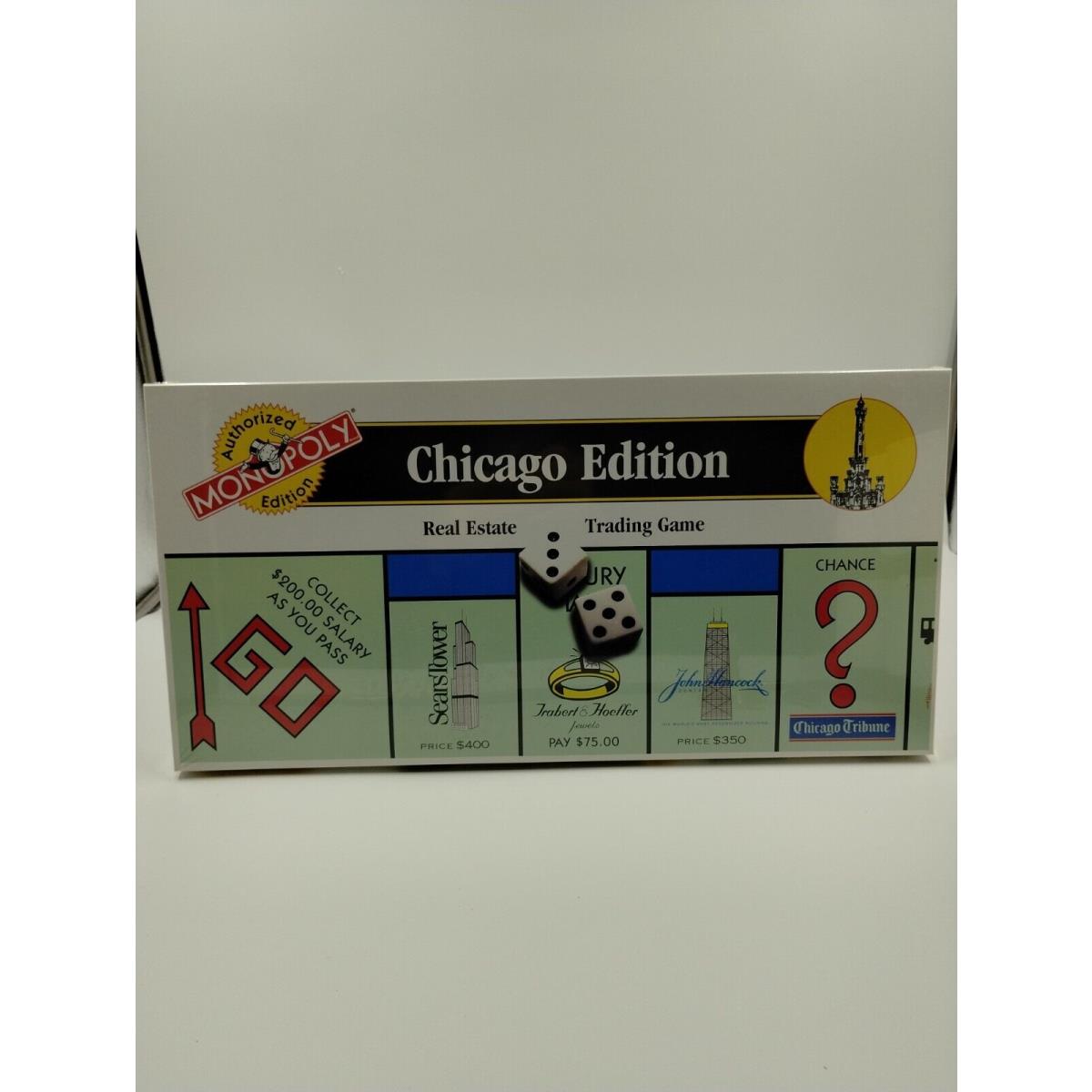 Monopoly Chicago Edition Board Game By Hasbro