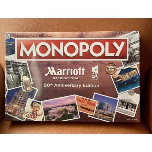 Monopoly Marriott International 90th Anniversary Edition Board Game