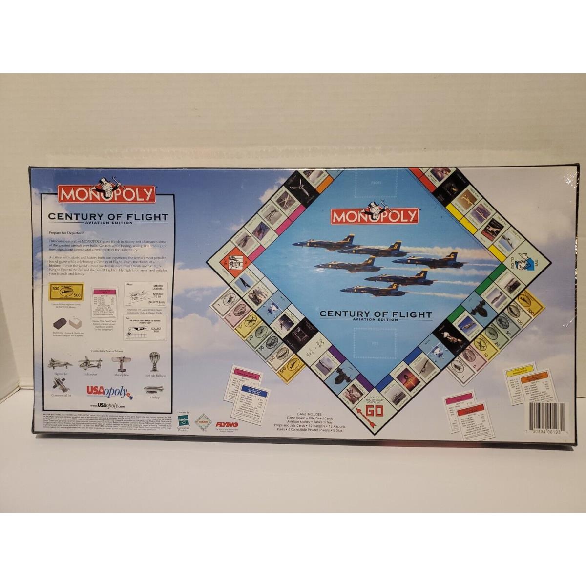 Monopoly Century Of Flight Avaition Edition