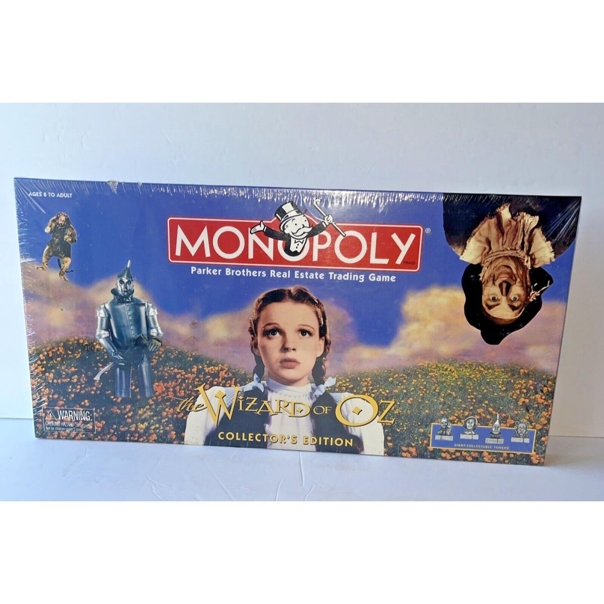 The Wizard of Oz Monopoly Board Game Collector`s Edition 1998